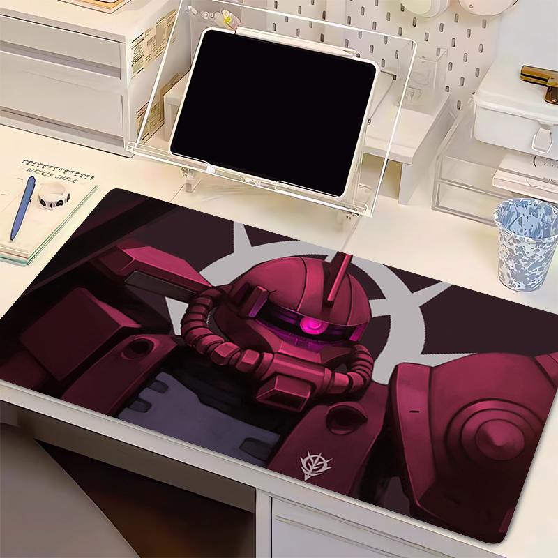Mouse Pad Mechanical Warrior Ggundam Zzaku II Anime Gamer Desk Mat PC Mousepad Keyboard Pad Laptop Gaming Accessories Mausepad