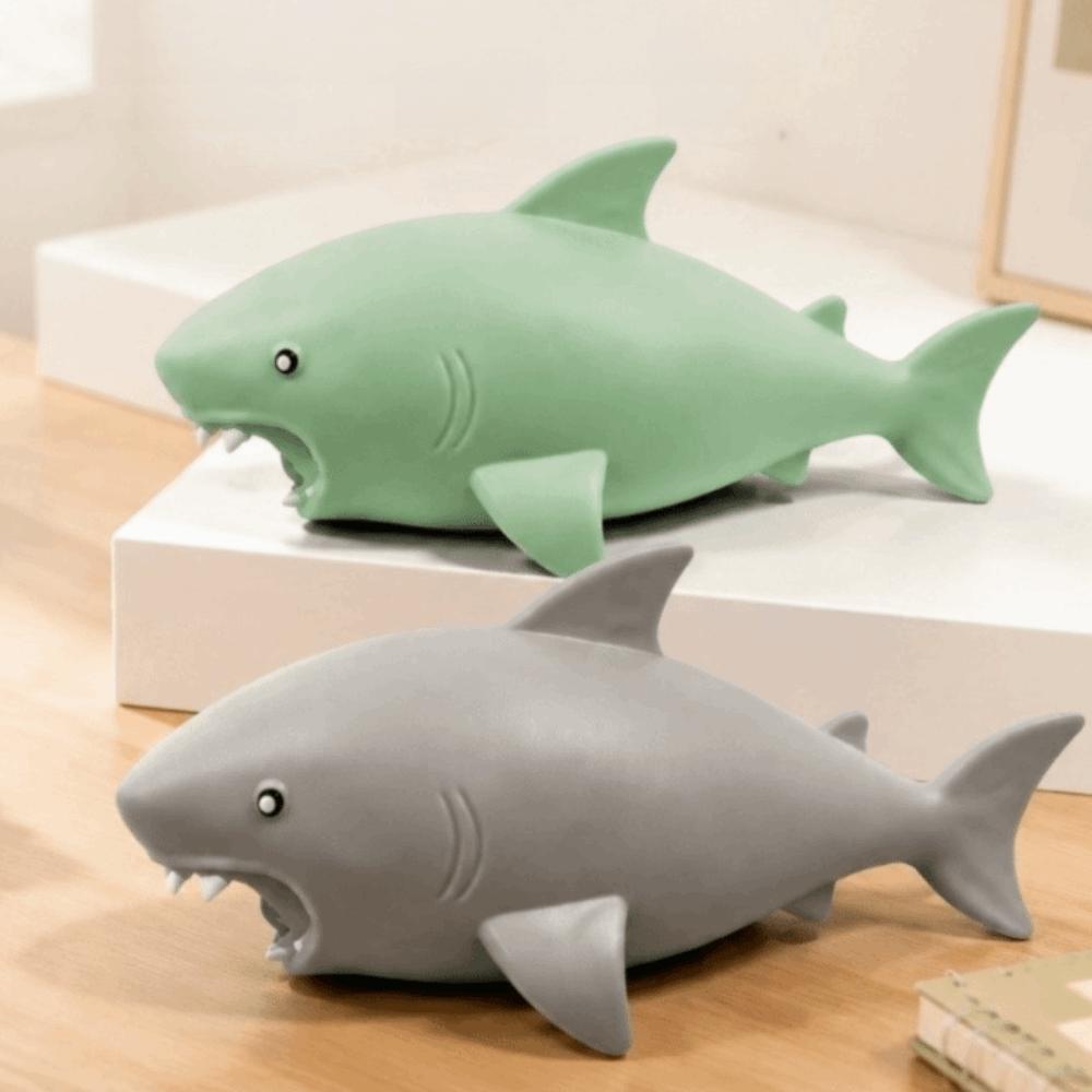 Slow Rebound Shark Fidget Toy Slow Rising Giant Shark Sensory Toy Home Decoration