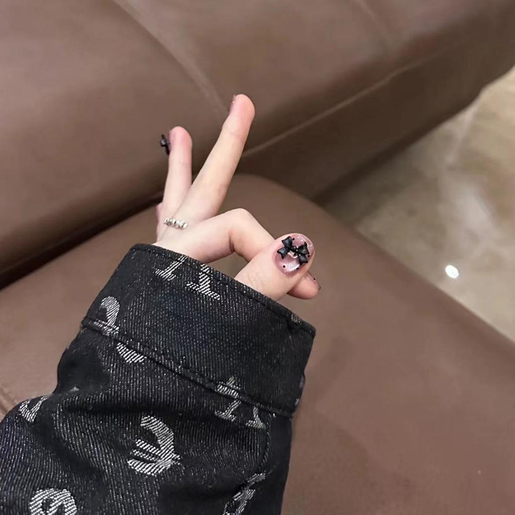 Чистый ручной работы фототерапевтический патч для ногтей с эффектом кошачьего глаза, готовый продукт, многоразовый дизайн ногтей