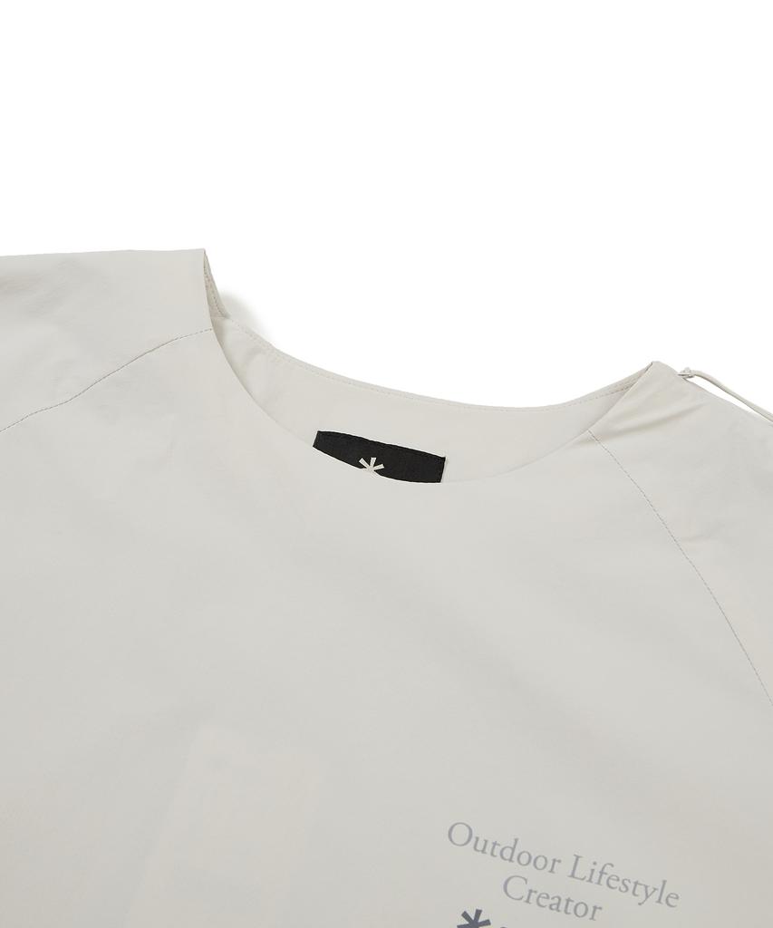 SNOWPEAK APPAREL Thin Tech Sweatshirt Light Beige (S23Susht68)
