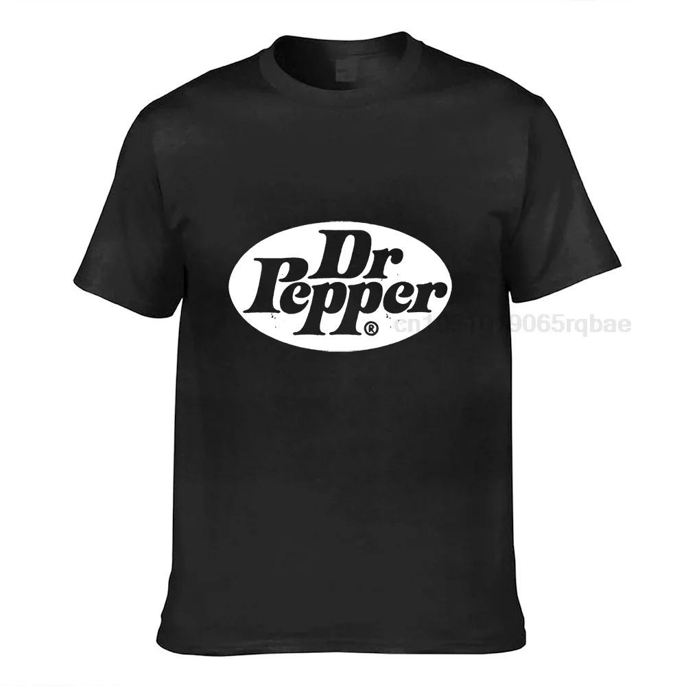 Dr Pepper Кола Газированный Напиток Футболка Размер S5XL Хлопок Повседневная Унисекс Футболка Унисекс Футболки Топы