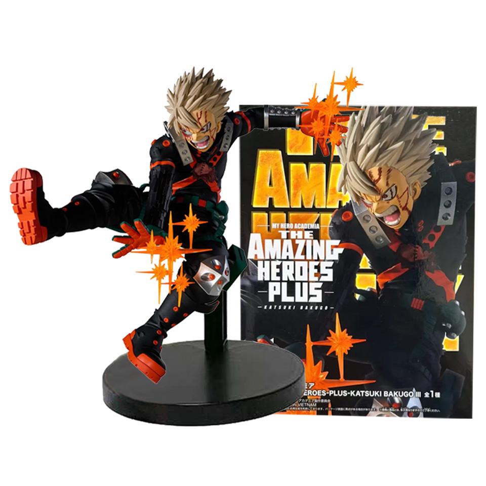 Оригинальная фигурка BANPRESTO Моя геройская академия ФИНАЛЬНЫЙ СЕЗОН Кацуки Бакуго Модель из аниме Оригинальная игрушка в коробке