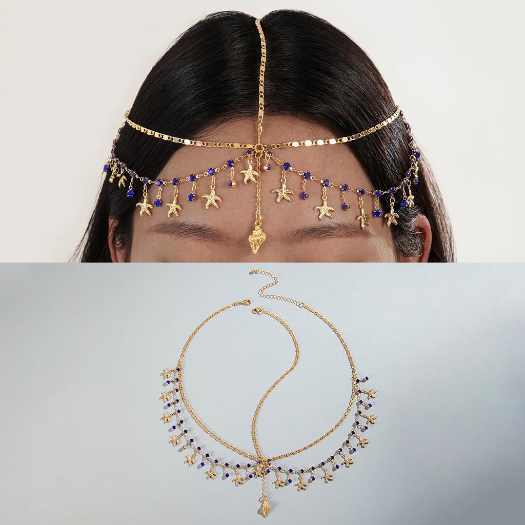 Украшение на голову с бахромой, цепочка для женщин, старинный стиль, лоб невесты, аксессуары для волос для девочек, головной убор, модная повязка для волос