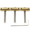 Musiclily Ultra Telecaster Bridge Saddle 3WAY Brass Saddle для Tele Electric Guitar Nickel Screws 10.8mm (Набор 3)
