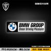 For BMW M M3 M5 M6 E36 E46 E91 F48 F25 Logo Car Sticker M Motorcycle Sticker Decorative Sticker Body Sticker Reflective Sticker TS2