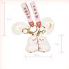 Cute School Bag Pendant Creative Couple KeyChain New Pig Pendant  Men Women