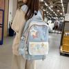 Junior School Schoolbag Girls Cartoon Backpack Large Capacity Computer Backpack Travel Backpack