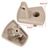 New 2PCS Car Beige Sun Visor Holder Hook Clips For Chrysler 300 Dodge Charger Magnum