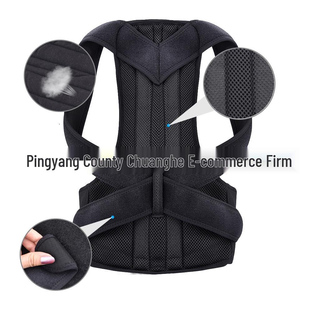 Enhanced Invisible Posture Corrector: Adult Anti-Hunchback Support Belt
