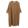 7 Minutes Sleeve One Piece F Brown Women Used