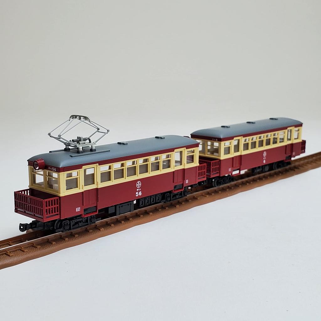 Railway Collection Tetsuro Narrow Gauge 80 Nekoya Line Sightseeing Express "Umineko" Deha 56 + Kuha 6 Old Paint 2-Car Set Diorama Supplies 322313