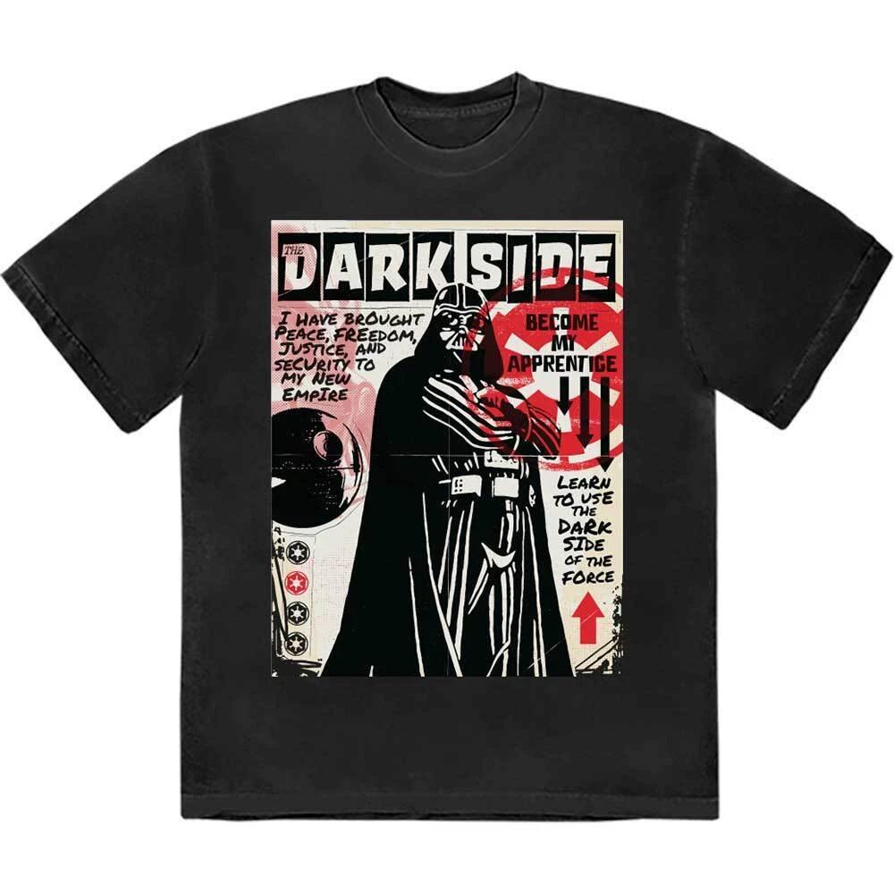 Star Wars Learn The Darkside T-Shirt Black New