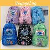 Stitch Pattern Cartoon Kids Backpack With Lightweight Nylon For School Education