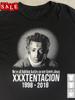 Новая Популярная XXXTENTACION Подарок Для Фанатов Черная Все Размеры Футболка WE640 Унисекс Футболка