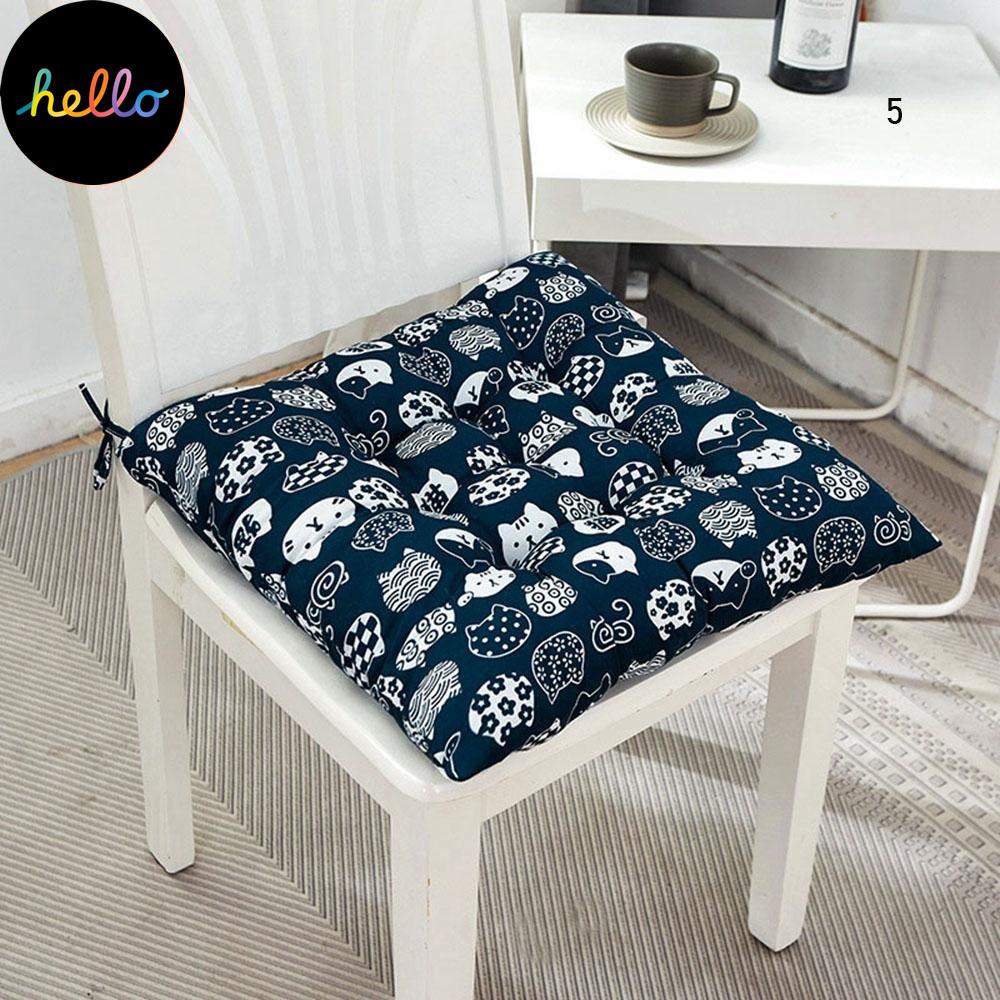 Seat Pad Cotton Buttocks Chair Cus On Printed Stool Cus Ons Chairs Protective Mat Backrest Pillow