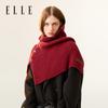 Женская вязаная шаль с высоким воротом из шерстяной смеси ELLE