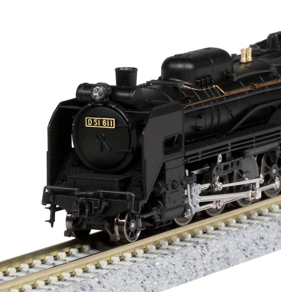 KATO N Gauge D51 стандартный тип железнодорожной модели паровоза 2016-9
