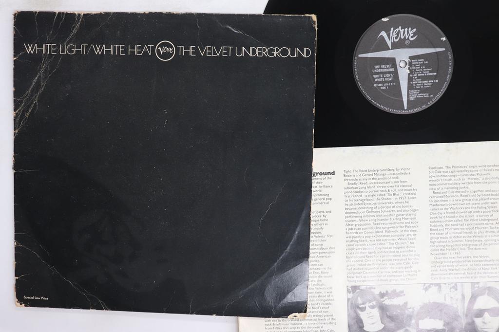 Виниловая пластинка VELVET UNDERGROUND White LightWhite Heat 4228251191Y1 VERVE 1985 США Рок Б/у