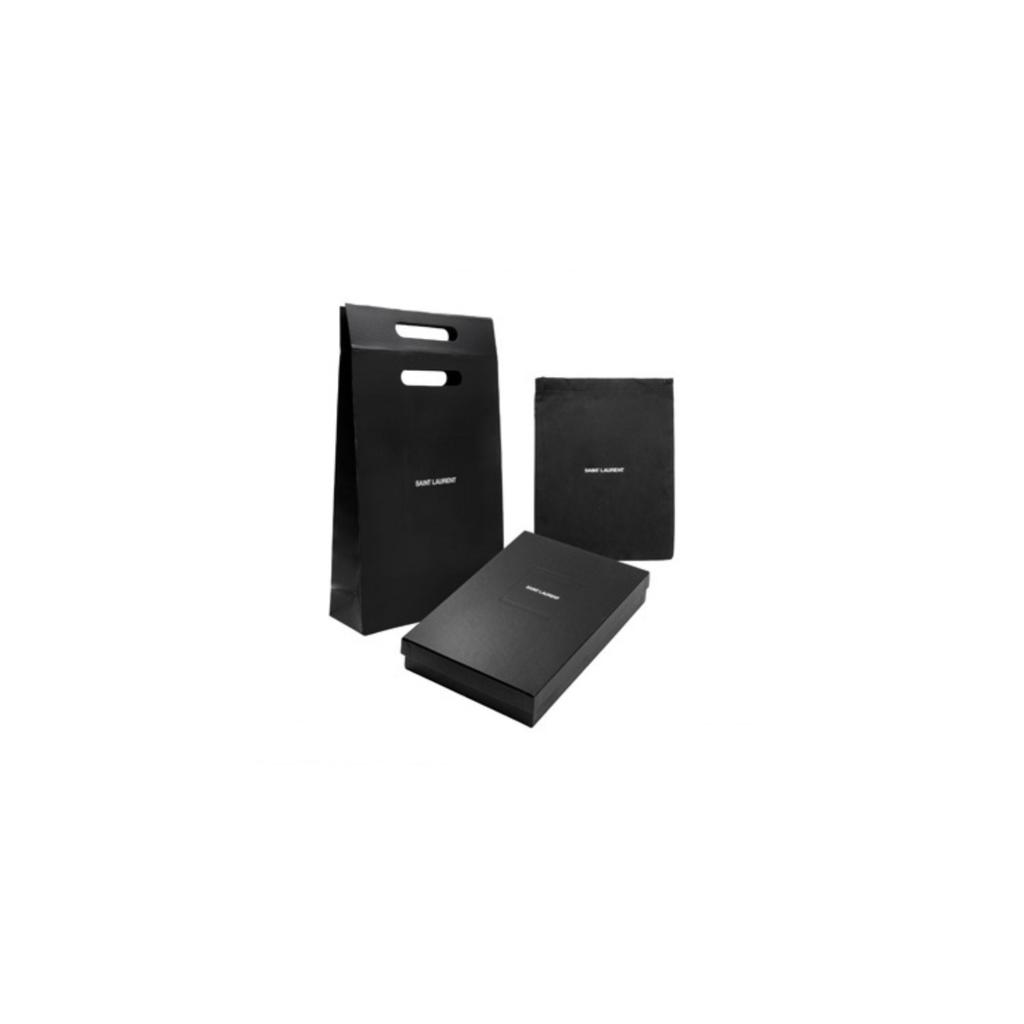 Saint Laurent YSL Серия Niki Черная Метка Логотип Цепочка Плиссированная Кожаная Наплечная Сумка-Кроссбоди Сумка для Наушников Женские сумки 710844-0EN04-1000