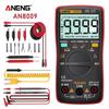 Multifunctional Mini Digital Multimeter ANENG AN8009 True RMS Transistor Tester Auto-Range Automotive Capacitor High Precision Tester Temp Diode Tools