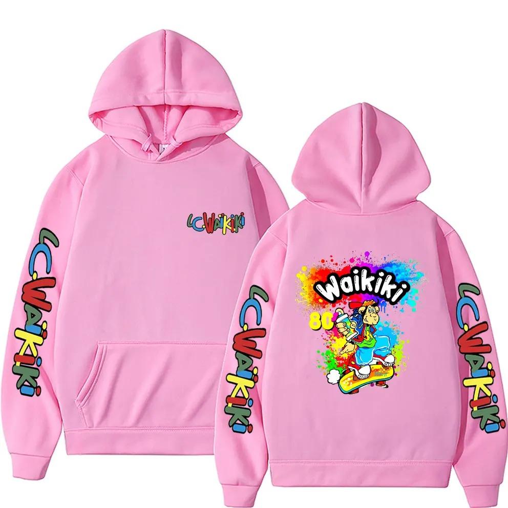 Классические Мультяшные Персонажи Lc Waikiki Обезьяна Графический Принт Худи Смешная Мужская Женская Толстовка Высококачественные Пуловеры