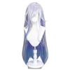 NOKIJP Skark Wig, Genshin Impact Cosplay, Heat-Resistant, Smooth, Easy To Style, Genshin Impact Snezhnaya Skark, Tartaglia's Master