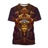 Summer Ancient Egypt 3D Print T-Shirts Streetwear Men Fashion Harajuku Casual Oversized O-Neck T-shirts