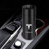 ALQ1 For Tesla Model 3 Model S Model X Model Y Roadster SpaceX 500ml Smart Water Bottle Stainless Steel Thermos Flasks Car Logo Mug