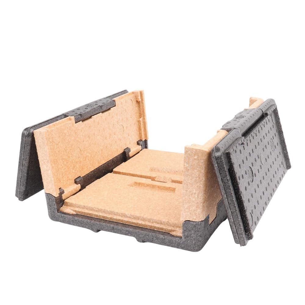 Складной контейнер-холодильник 31 л из вспененного полипропилена коричневого цвета 25900310 FLOBBLE