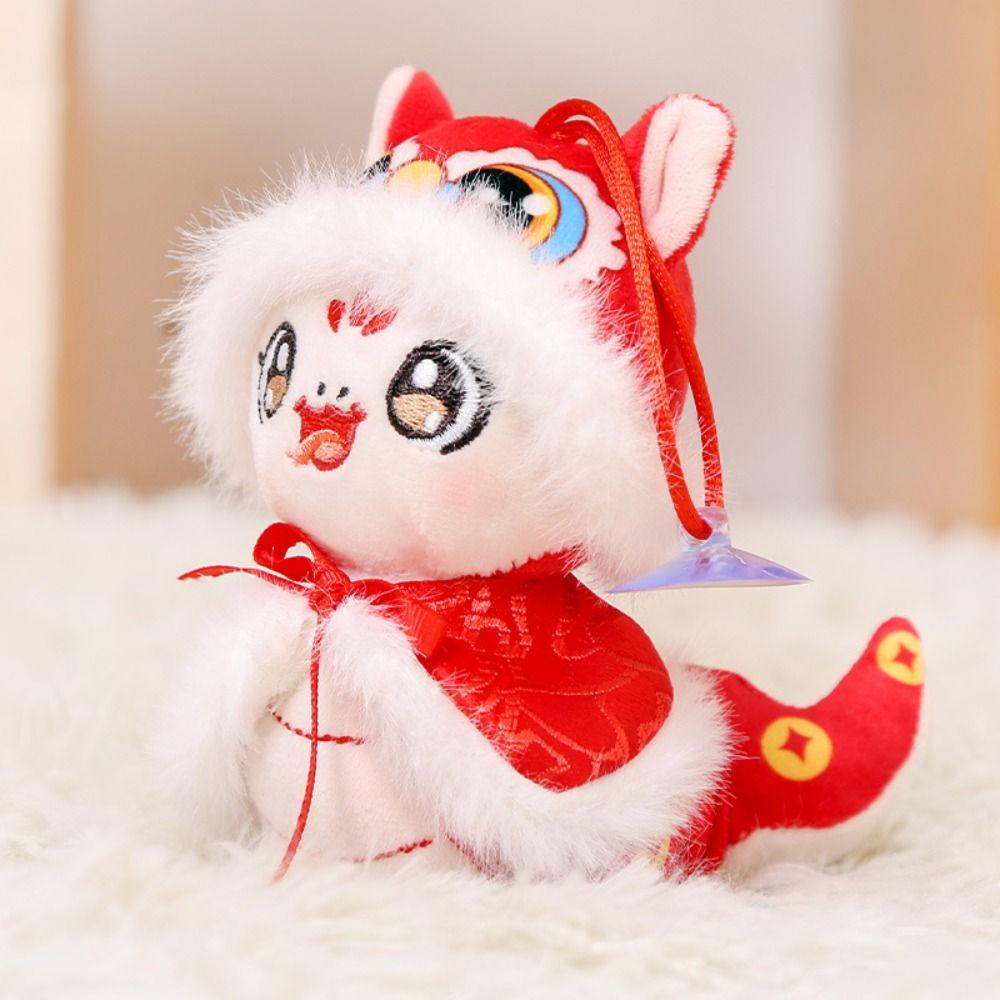 Большие Глаза Счастливая Змея Плюшевая Кукла Забавная Змея Год Плюшевая Игрушка Очаровательная Мягкая Игрушка Кукла Домашний Декор