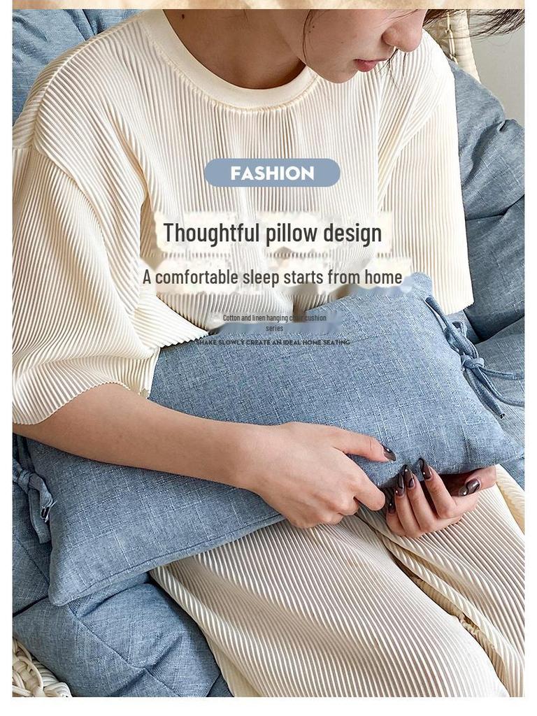 2023 Trendy Swing Подвесная Подушка для Кресла - Птичье Гнездо Круглая Подушка для Кресел