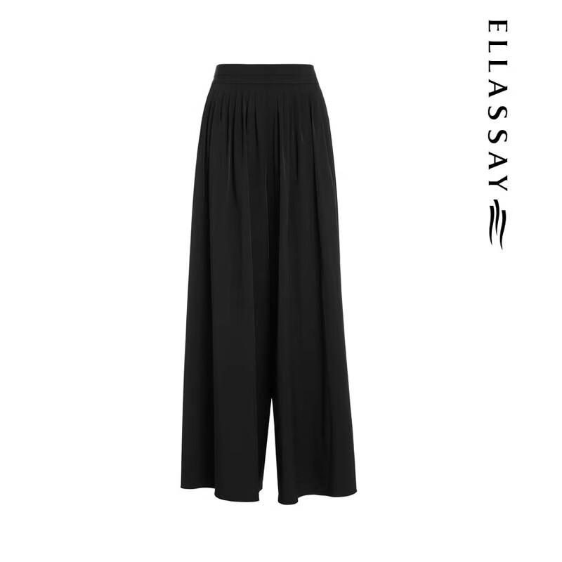 ELLASSAY Women's Slimming Wide-Leg Pants