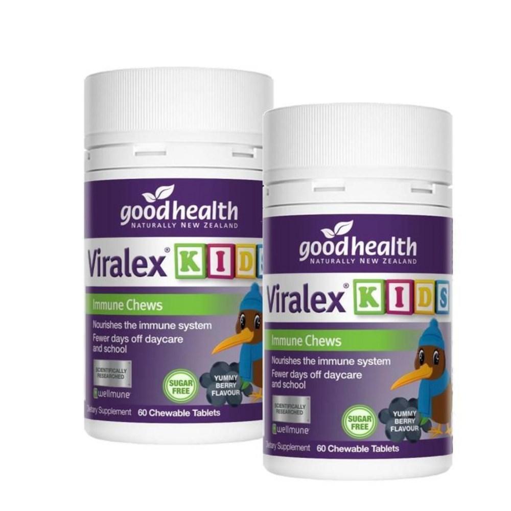 Good Health Viralex Детские жевательные таблетки для иммунитета 2 шт 60 таблеток