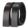 3.5CM Double-Sided Two-Layer Vintage Cowhide Belt Strap - Men's Automatic Buckle, No Interlayer