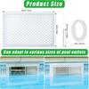 Pool Skimmer Net Pool Skimmer guard kit Leaf Guard Mesh Screen Protective Heavy-Duty for Pond Poolside Hot Tub pool cleaning net