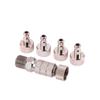 Airbrush Quick Disconnect Coupler Quick Release Fitting Adapter With 5 Male Fitting 1/8 Inch Fitting Hose Air Brush Parts