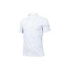 Striped Comfortable Versatile Breathable Short Sleeve Polo Shirt Men Tops Pure-White 152427106-1