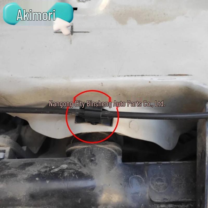 Зажим-фиксатор троса открытия капота для Honda, Совместим с 10 шт. OE# 91504-SDA-003.