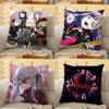 Аниме AAve MMujica Наволочка Мягкая Прочная Двусторонняя Наволочка для Подушки Дом Автомобиль Многоцелевая Повседневный Комфорт Наволочка