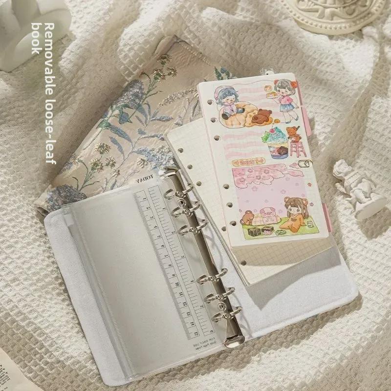 A5/A6 Cute Literary Loose-Leaf Notebook Diary