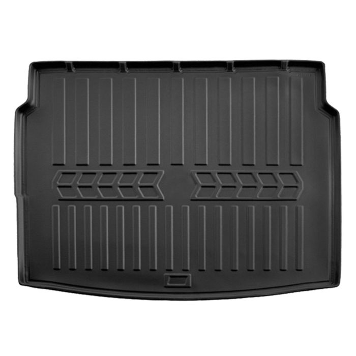 Bac de coffre sur mesure SCOUTT Mazda CX-60 KH (depuis 2022), Antidérapant, Bord haut, Noir mat