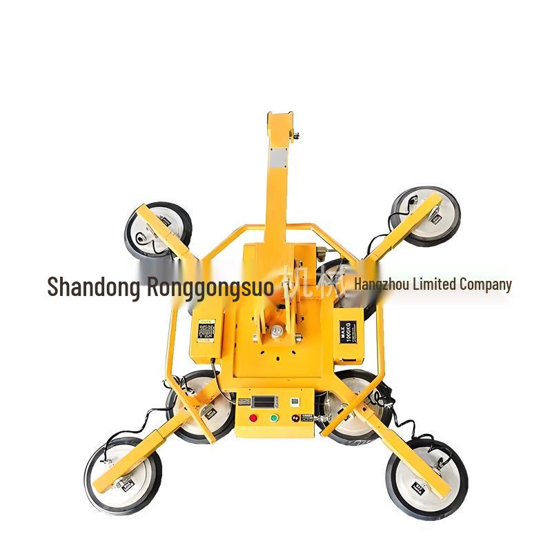 Electric Vacuum Glass Lifting Suction Crane for High-Altitude Curtain Wall Installation