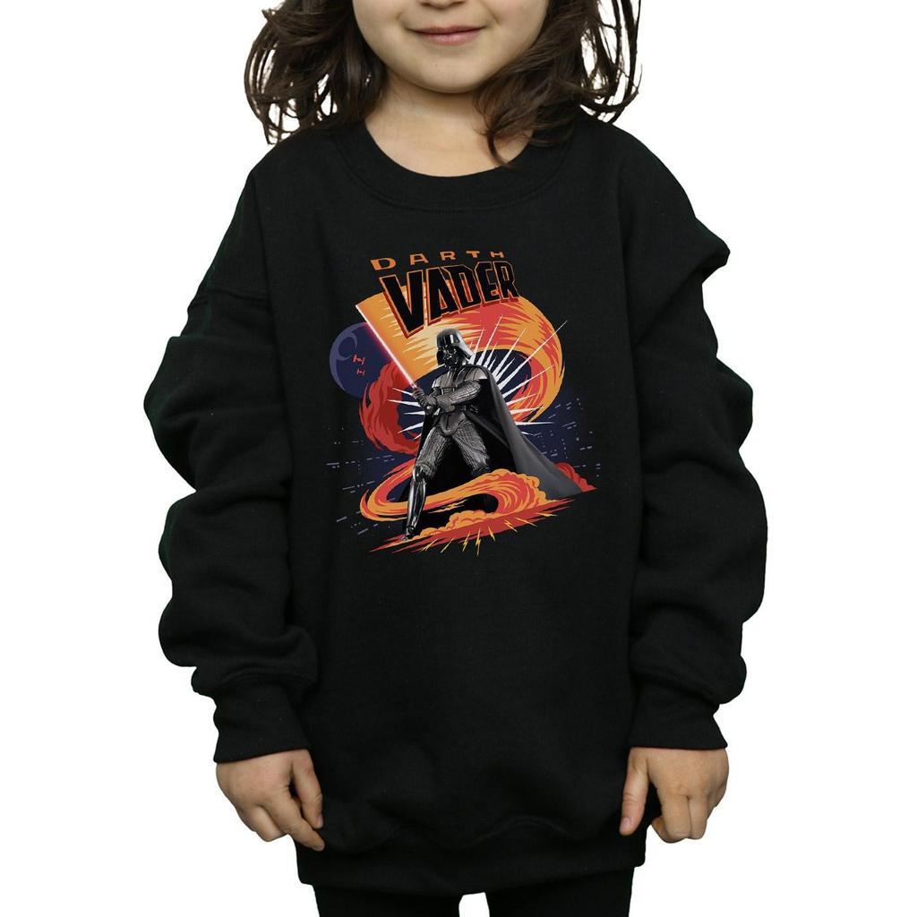 STAR WARS Толстовка с надписью Darth Vader Swirling Fury для девочек