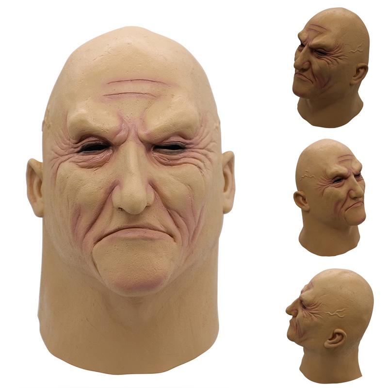 Реалистичная латексная маска человека для Хэллоуина с мягким удобным носимым дизайном