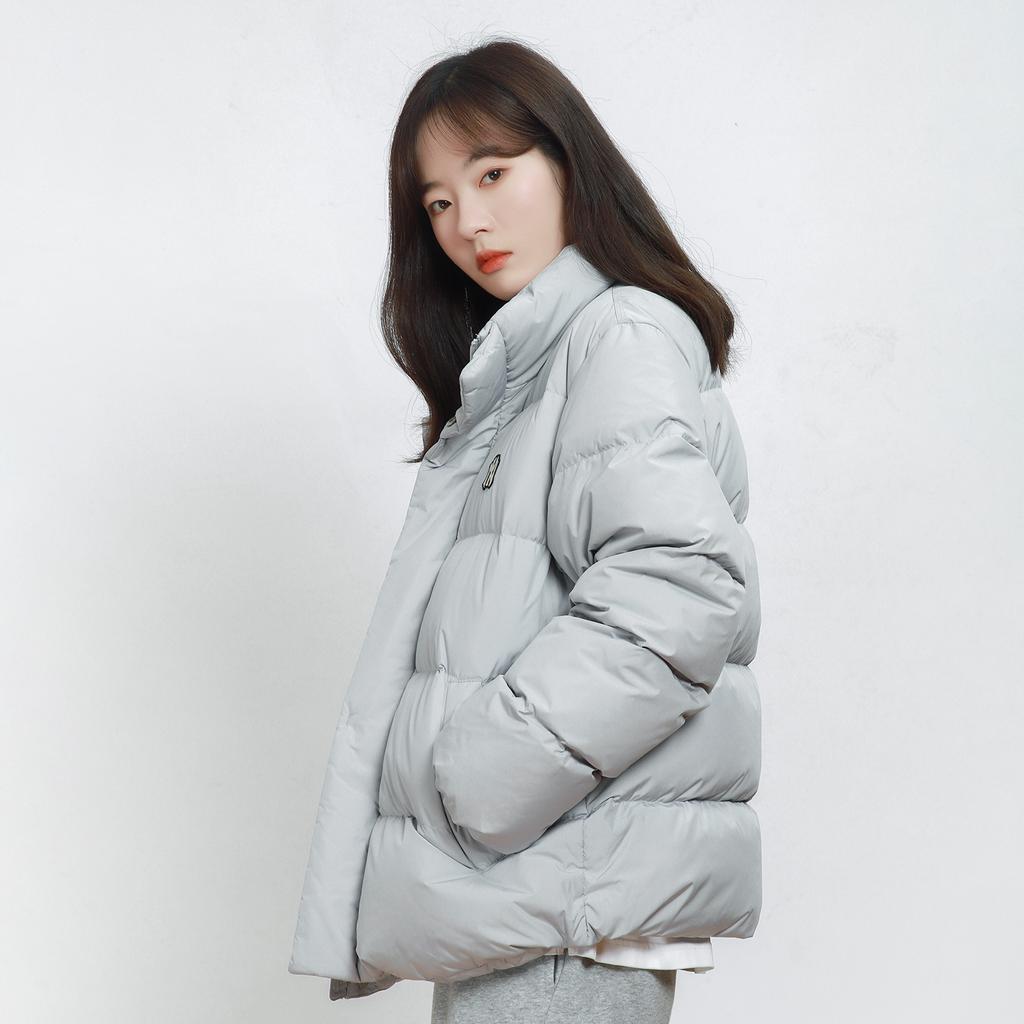 Новый пуховик MLB Зимний Унисекс Серый 3ADJB0416-50GRS