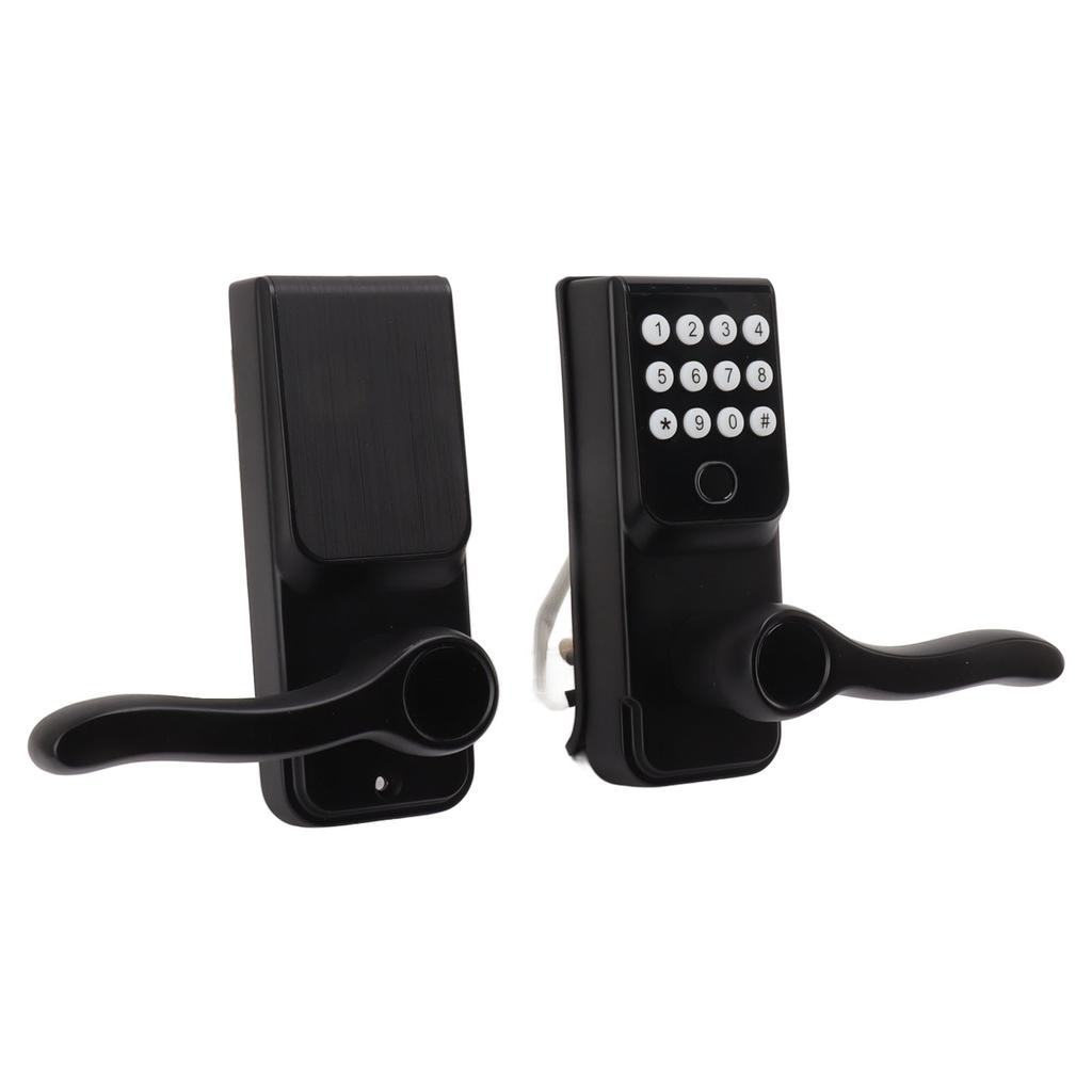 Digital Lock Aluminum Fingerprint Lock Remote Unlock Intelligent Entry Lock for Home Classroom