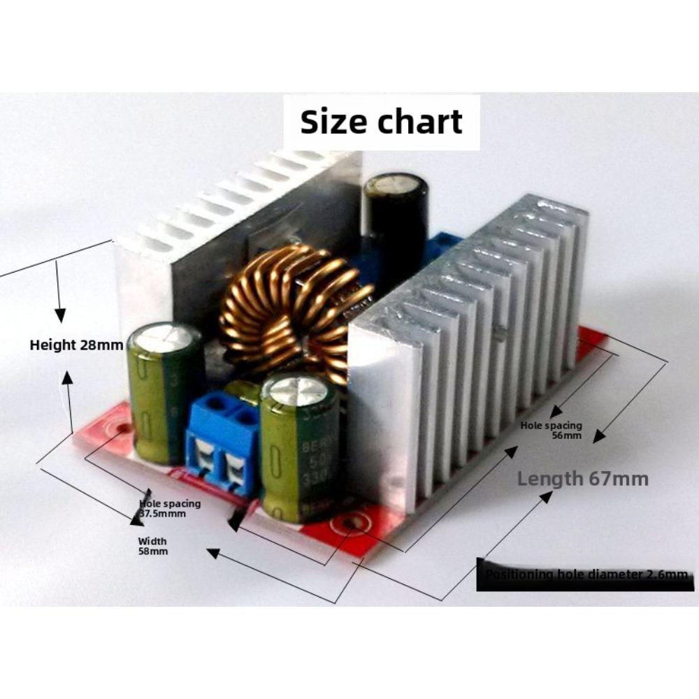 111W DC-DC High-power Constant Voltage and Constant Current Boost Power Module LED Boost Drive Laptop Battery Charging Module