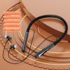 Новые беспроводные внутриканальные наушники Bluetooth с цифровым дисплеем, сверхдолгий срок службы, высокое качество звука, спортивные наушники с креплением на шею