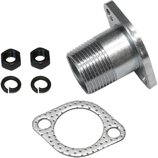 Выхлопной фланец для Predator 301 420 340 390 22 л.с. 670 Генератор Снегоуборщик Труба с внутренней резьбой 1"