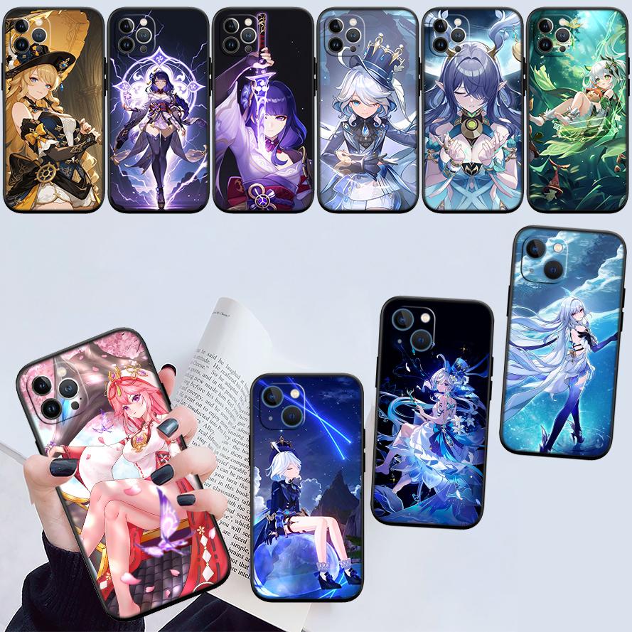 UP31 Genshin Impact New High-End Shell Phone Case for Redmi Note 13 14 Pro+ Plus A3 A3X 13X 13C 13R 14S 14C 14R